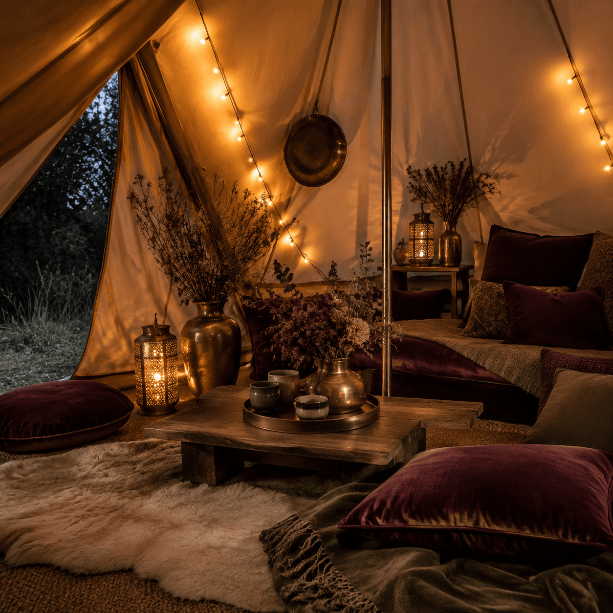 Soft Lantern Evening